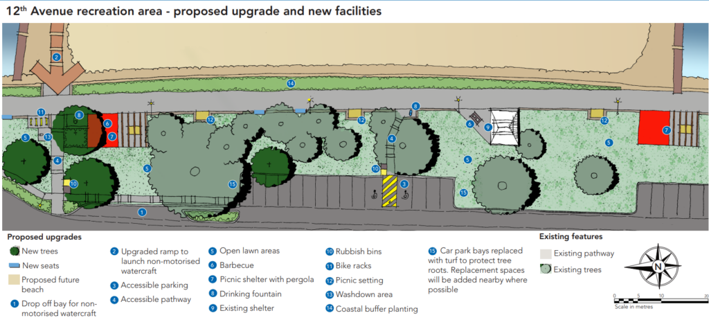 Foreshore parklands upgrade
